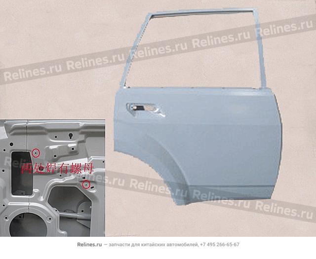 RR door assy RH - 62012***80XB