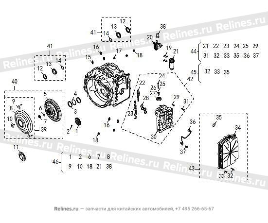 Service kit,oil pump gear