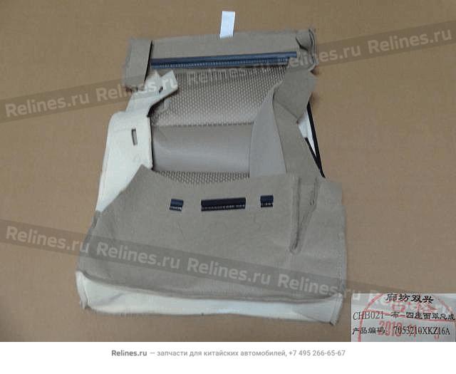 Cushion cover assy RR single seat (fabri - 70532***Z16A