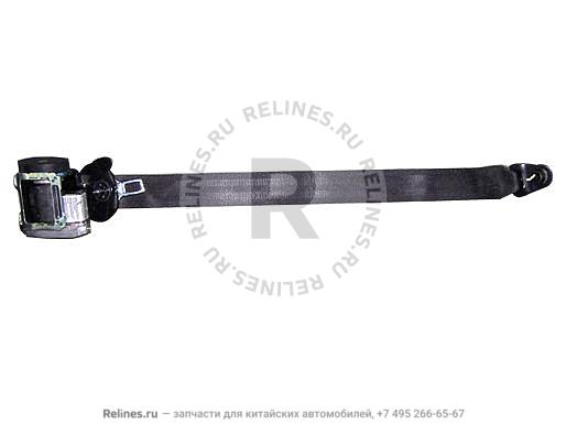 Safety belt assy - FR RH