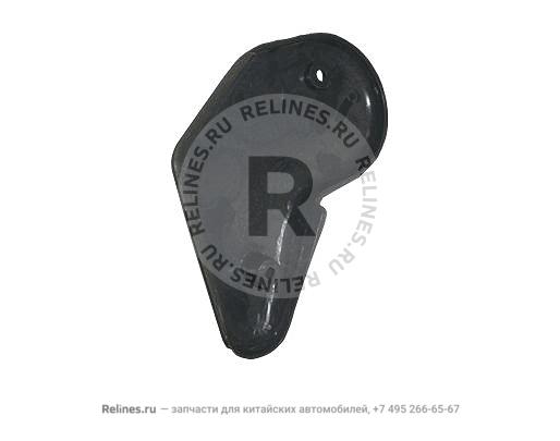 Plastic cover-seat adjustor