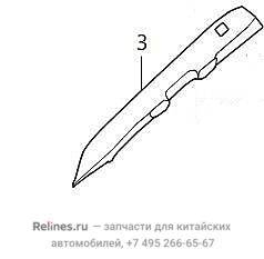 Поддон инструментальный правый - 56041***N04A