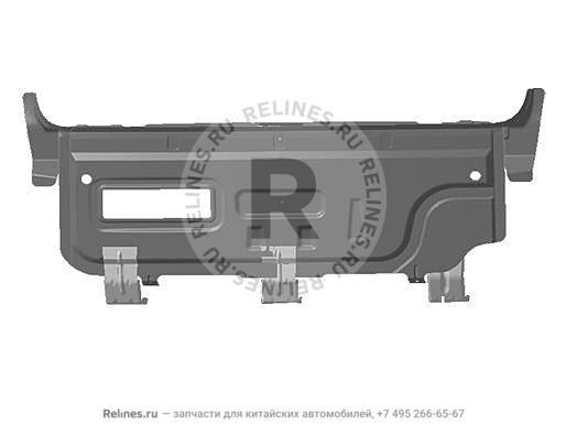 Панель кузова задняя