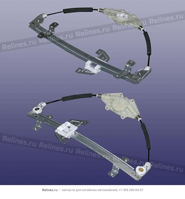 RR glass regulator-lh - J52-6***11CA