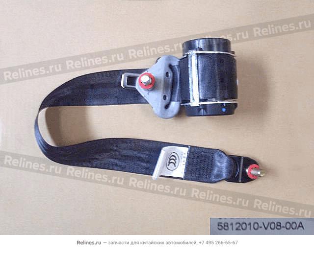 Seat belt assy-rr row - 581201***8-00A