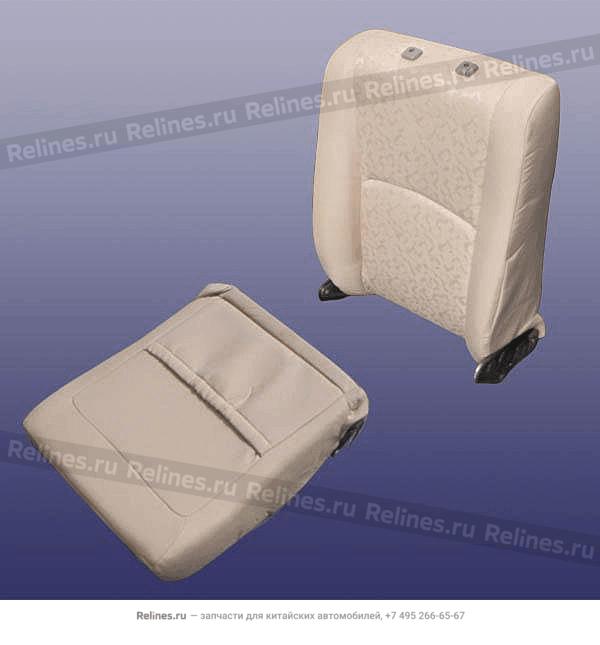 Backrest-fr seat LH - A21-BJ***100CP