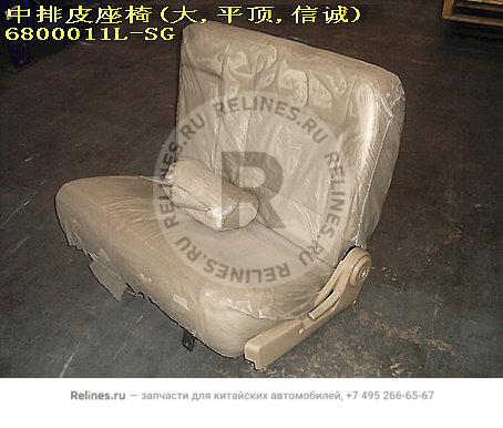 Left side seat assy middle row - 7000100-***B1-0312