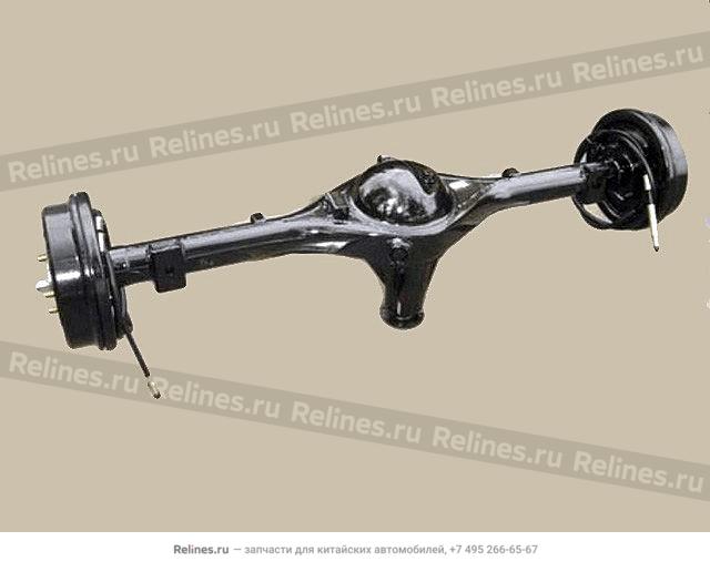 RR axle assy(FR parking brake) - 24000***62-A1