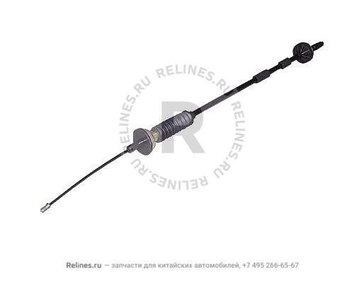 Bracket-clutch cable