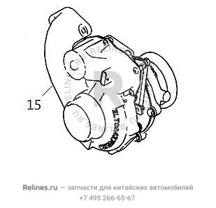 Турбокомпрессор в сборе - 1118***ED95