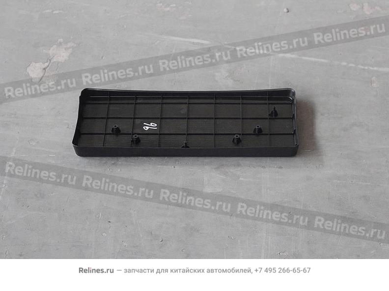 Mounting plate, front license plate - 50620***0661