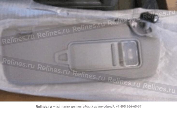 Right sun visor assy.