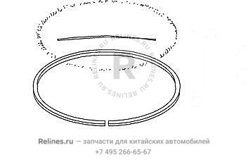 Кольцо поршневое маслосъемное