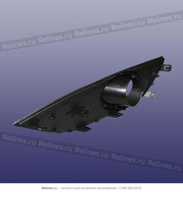 Накладка проивотуманной фары прав - T21-2***04BD