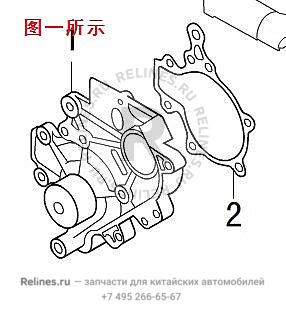 Насос водяной 4D20