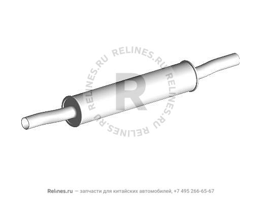 Глушитель передняя часть (резонатор) - A11-1***10BA