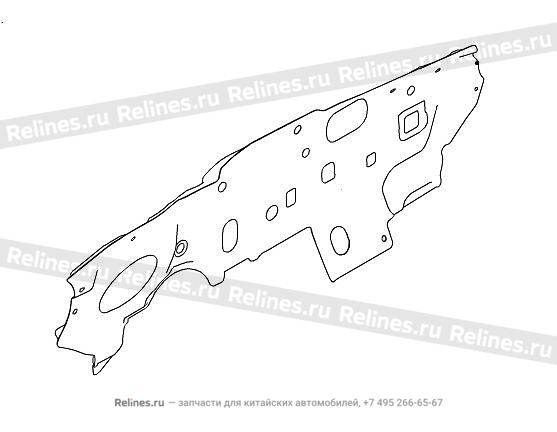 Heat insulator-fr compartment - 53102***Y00B