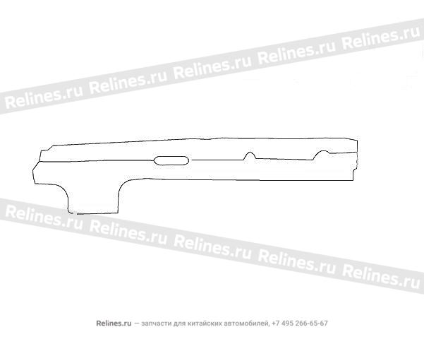 INR plate UPR section weldment b pillar - 54018***Z16A