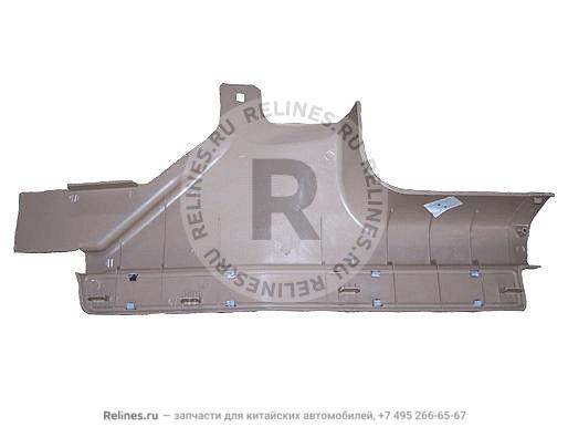 Board-rr LH doorsill