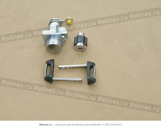 Key & lock cylinder assy - 36087***W09A