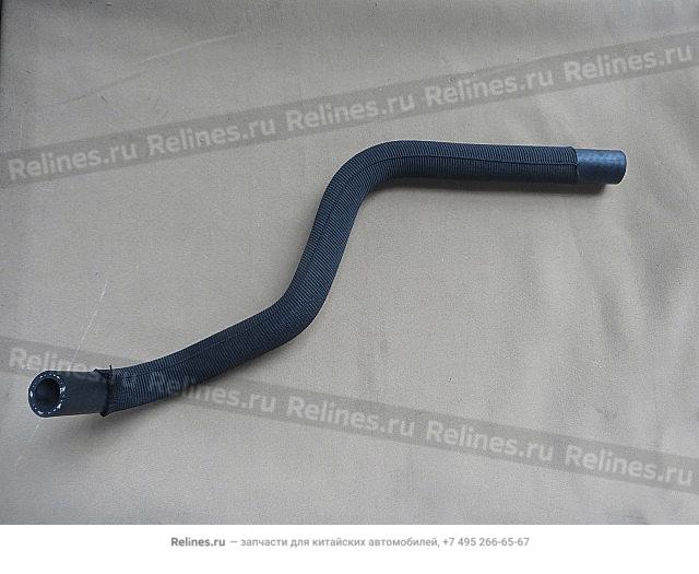 Heater inlet hose