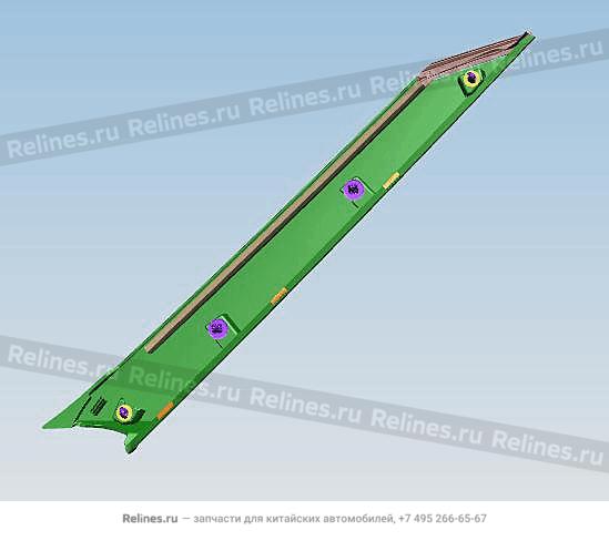 Накладка стойки багажника левой T19C