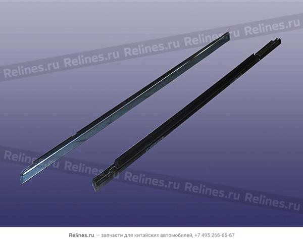 RR door beltline outer LH - J42-***117