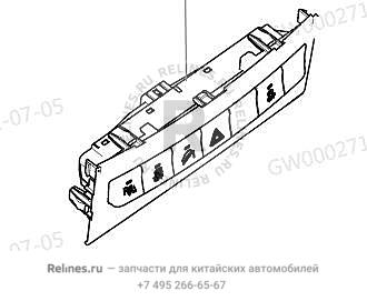 Central control panel sw assy - 37743***V64A