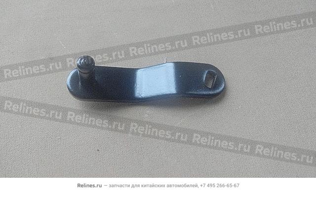 Shifting rocker arm-hydraulic trans