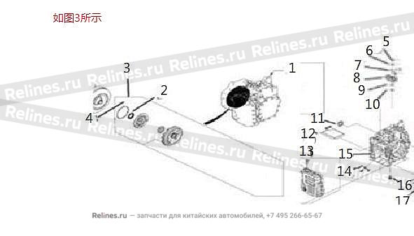 Oil pump assy - 4610***800