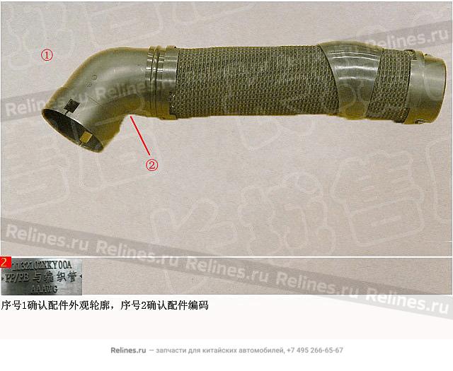 Air inlet pipe no.2 - 11321***Y00A