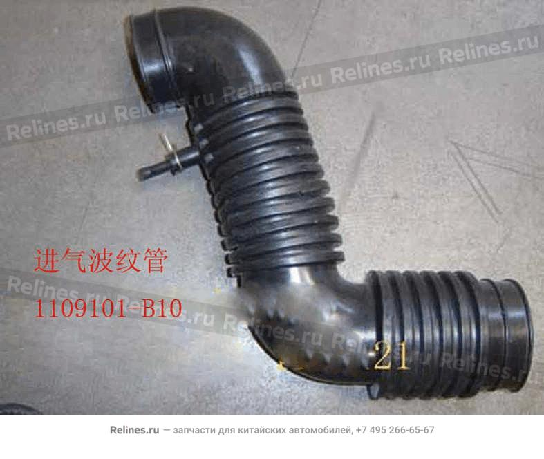 Intake corrugated hose air cleaner - 1109***B10