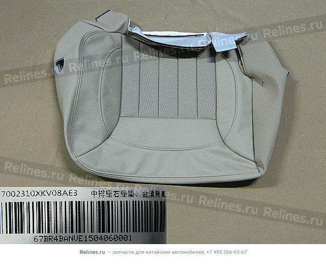 Backrest cover assy mid seat RH - 700231***08AE3