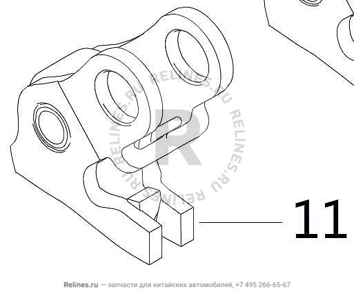 Central push-rod - 1006***EB04