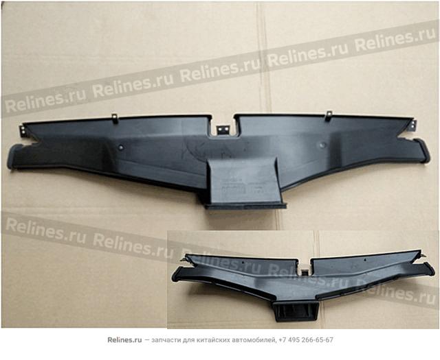 UPR defrost air duct-instrument panel