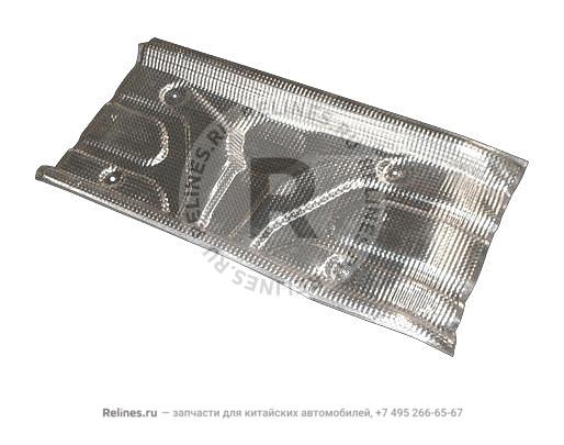 Heat insulation plate - RR silencer assy - M11-***810