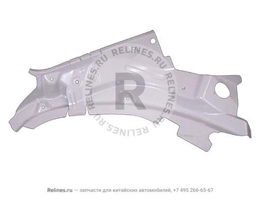 Reinforcement - rear pillar RH