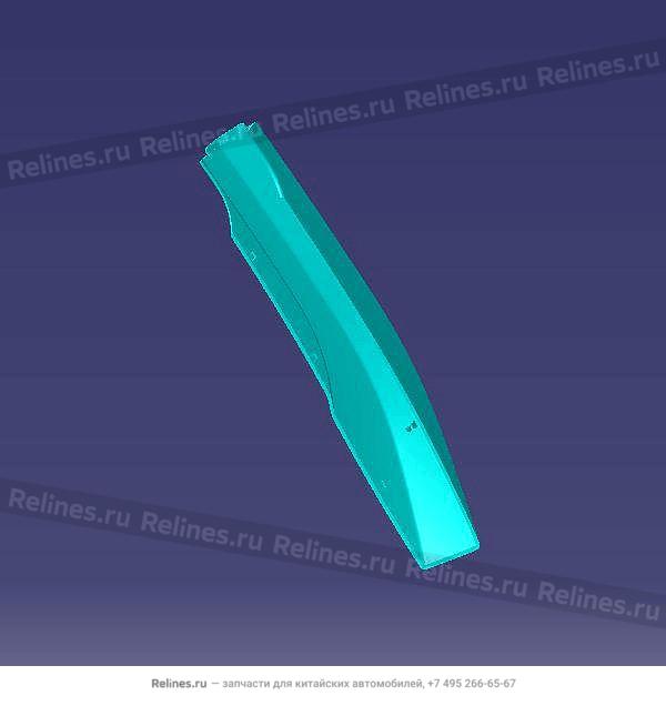 Крышка релинга правого задняя