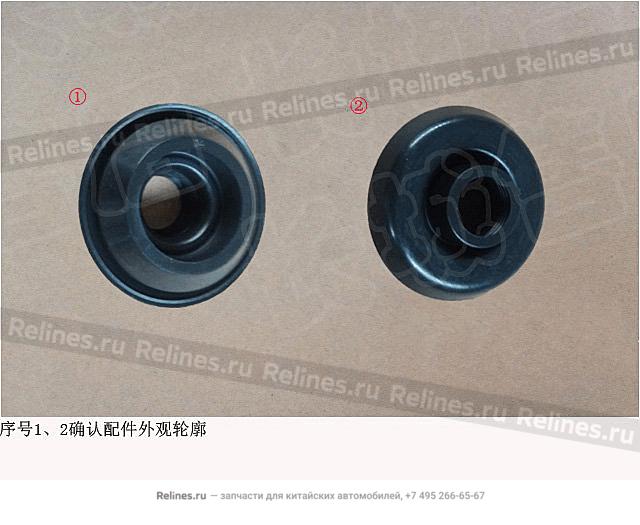 Уплотнительное кольцо рычага стеклоочистителя заднего - 63101***N01A