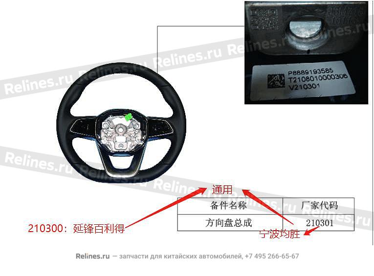 Steering wheel assy