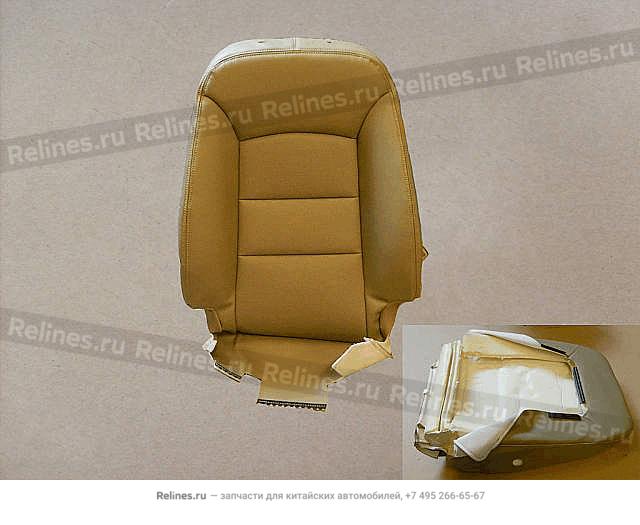 Driver seat backrest assy (beige/pu) - 680510***0XA3S