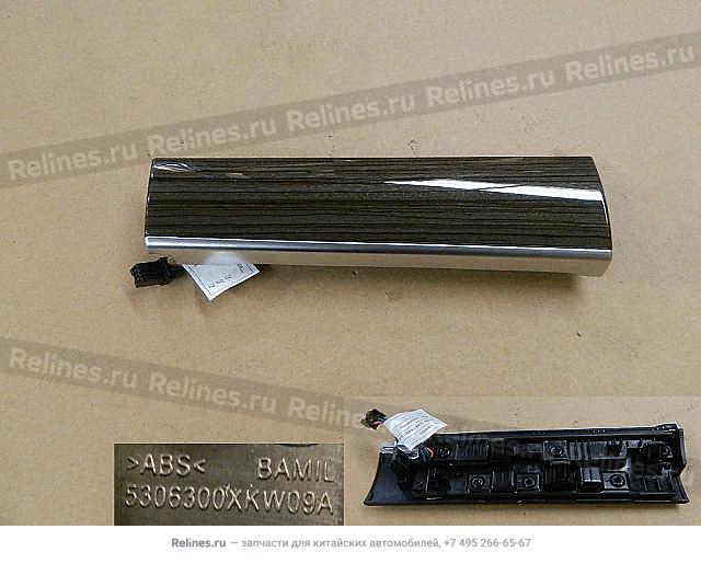 Garnish strip assy LH - 53063***W09A