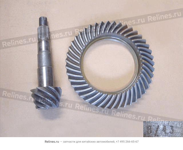 Drive&driven bevel gear assy(43:8) - 2402***D70