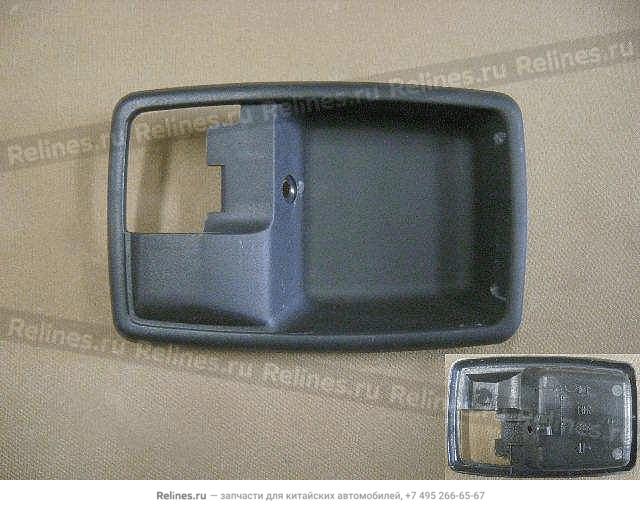 INR handle frame side door RH(gray) - 610510***0-1214