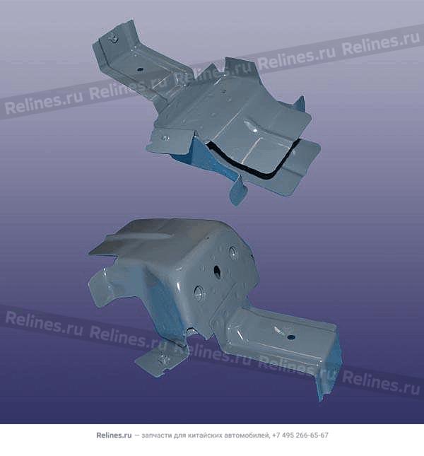 Fixing plate rh-engine mount beam - A13-51***0PA-DY