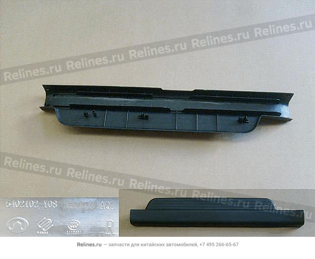 Clamp plate-fr doorsill RH - 5402***Y08