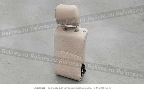 Backrest cushion assy - RR row RH