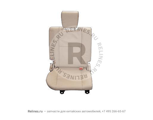 Seat assy-rr row RH