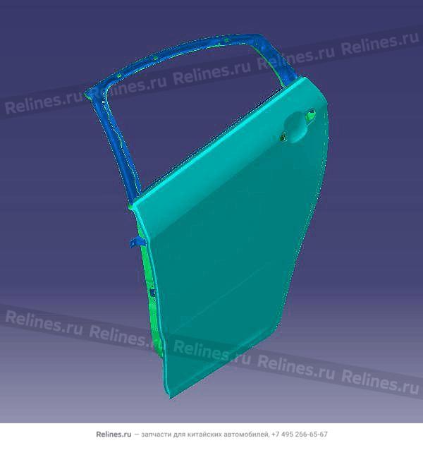 RR door-lh - J60-6***10-DY