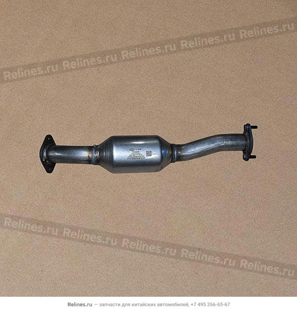 Main-catalytic converter assembly